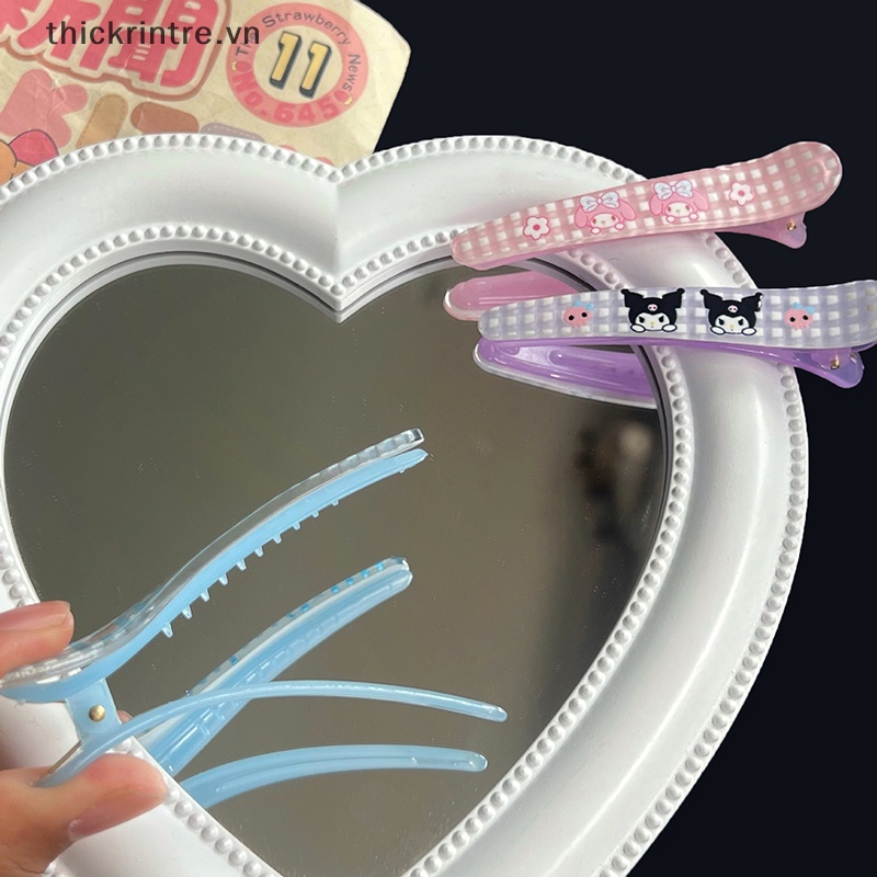 Kẹp Tóc Th kawaii pochacco kuromi Hình Trái Tim Hoạt Hình Dễ Thương Đa Ứng Dụng Làm Quà Sinh Nhật vn