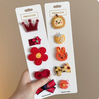 Set 5 Kẹp Tóc Dễ Thương Cho Bé Gái