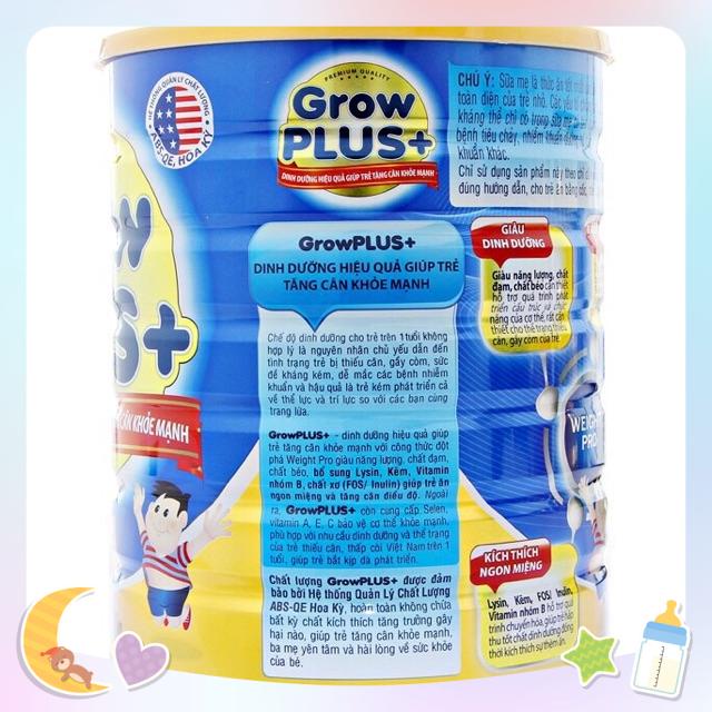 SỮA NUTI GROW PLUS LON XANH 1.5KG GIÚP TRẺ BIẾNG ĂN TĂNG CÂN KHOẺ MẠNH