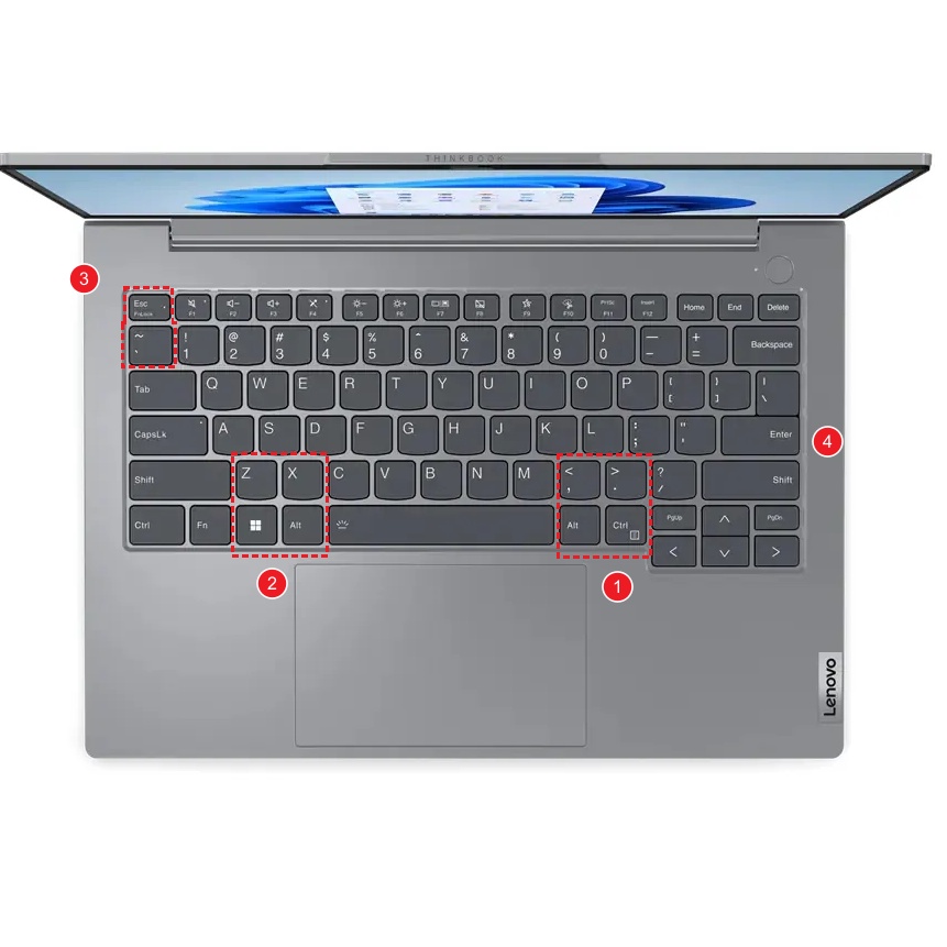 Miếng Dán Bảo Vệ Bàn Phím Bằng Silicon Cho thinkbook 14 g6 irl 2023 ,thinkbook 14 g6 abp 2023