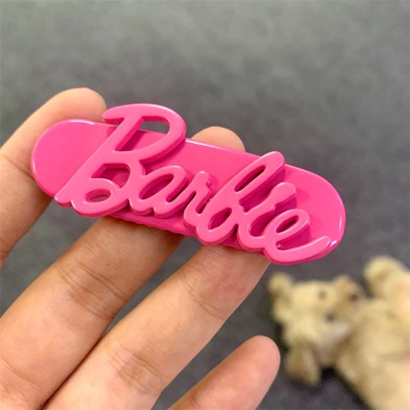 Kẹp Tóc Cá Mập Nhồi Bông Màu Hồng Dễ Thương Dành Cho Bạn Gái