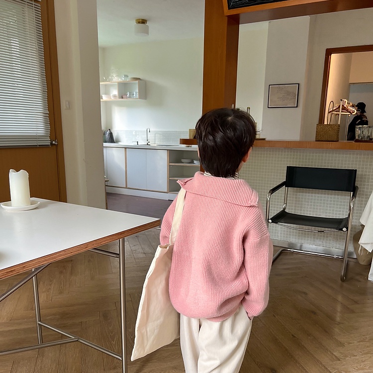 Áo Sweater Thu Đông Phong Cách Hàn Quốc Hợp Thời Trang Cho Bé Trai