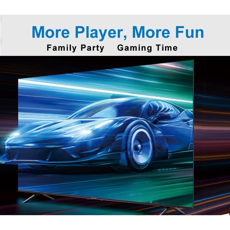 Máy Chơi game mini m8 Kết Nối wifi hd 4k Cho android tv 10 s905 64gb 10000 game 4g