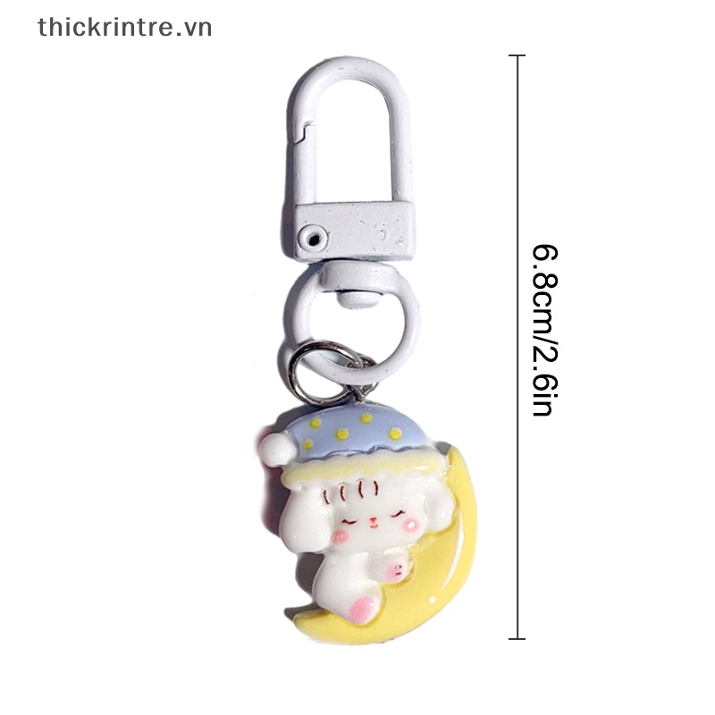 Móc Khóa Hình Dê / Dâu Tây / Cừu Nhồi Bông Dễ Thương