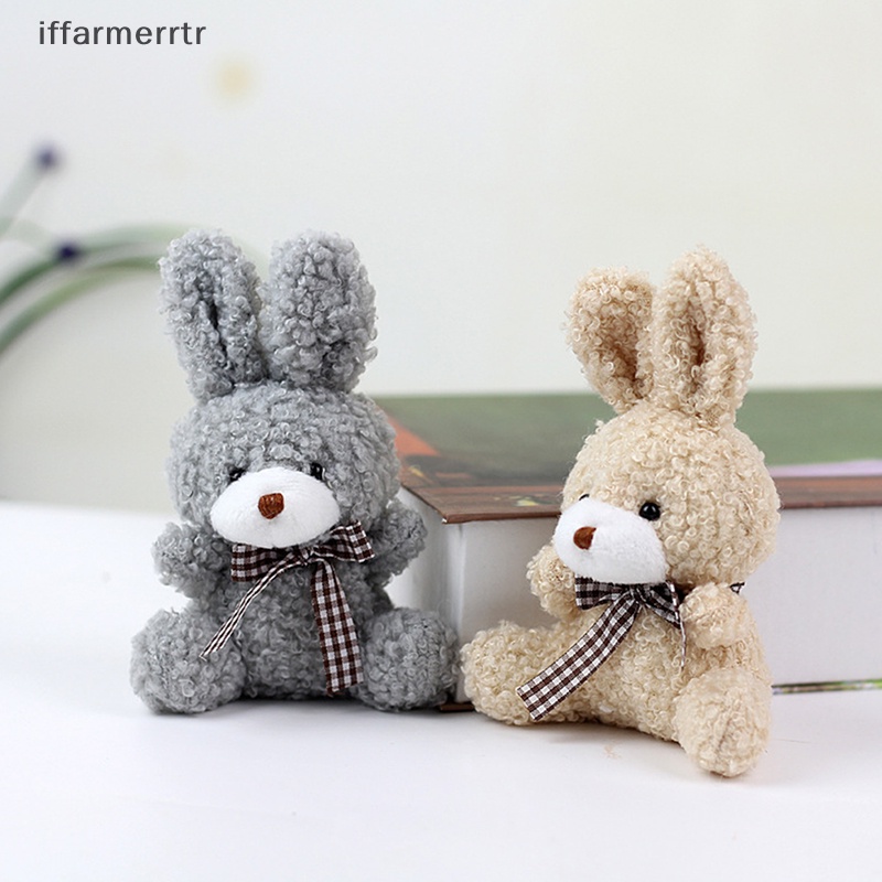 Thú Nhồi Bông Hình Thỏ Dễ Thương 11Cm