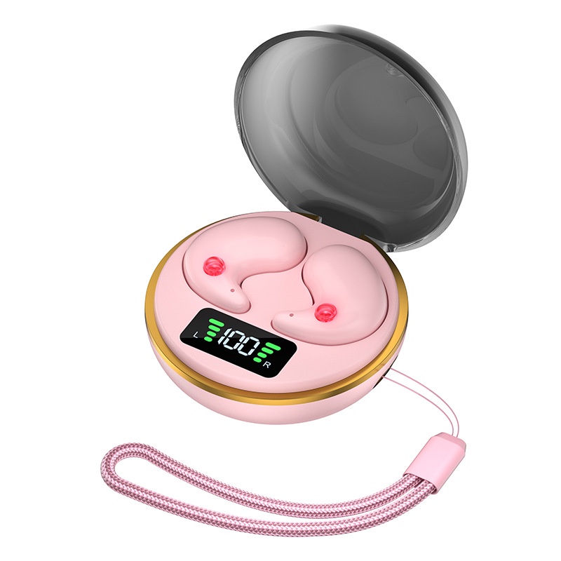 Tai Nghe bluetooth by-8 mini Vô Hình Kèm Hộp Sạc