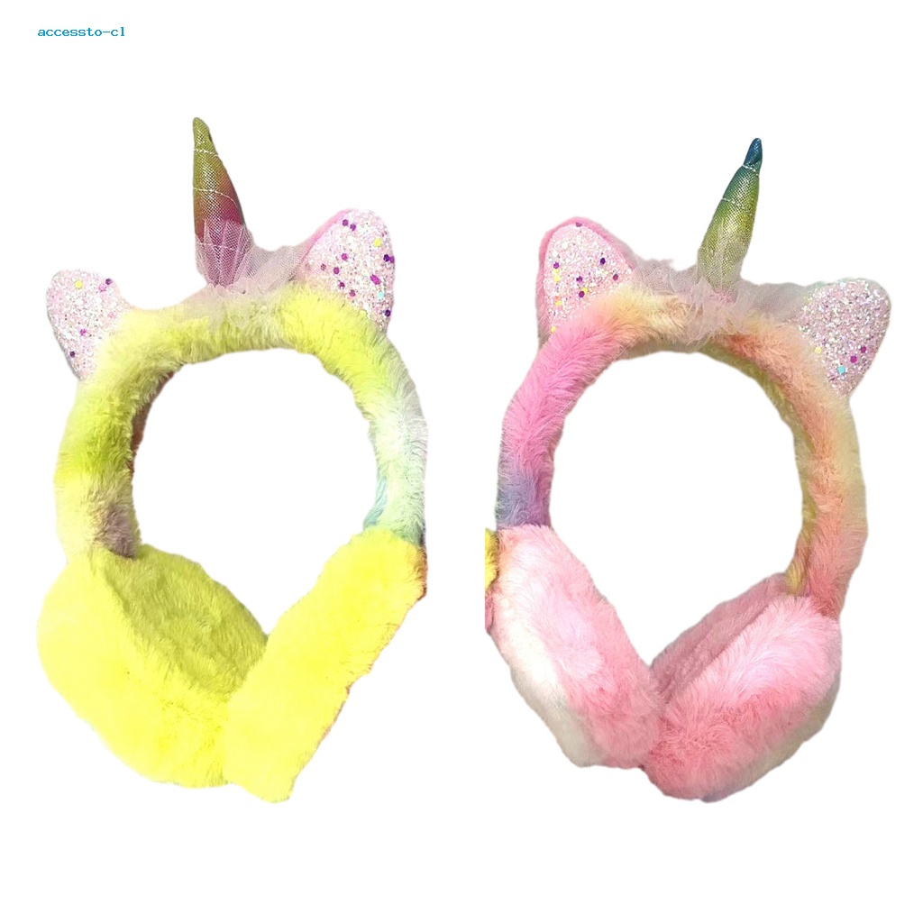 Accessto Tai Nghe bluetooth Không Dây Hình Mèo Nhồi Bông Âm Thanh hifi Có Đèn Phát Sáng Thời Trang Cho Trẻ Em