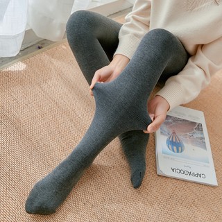  Quần Legging Len Dày Giữ Ấm Siêu Co Giãn 150g 200g 350g Thời Trang Mùa Đông Cho Nữ 