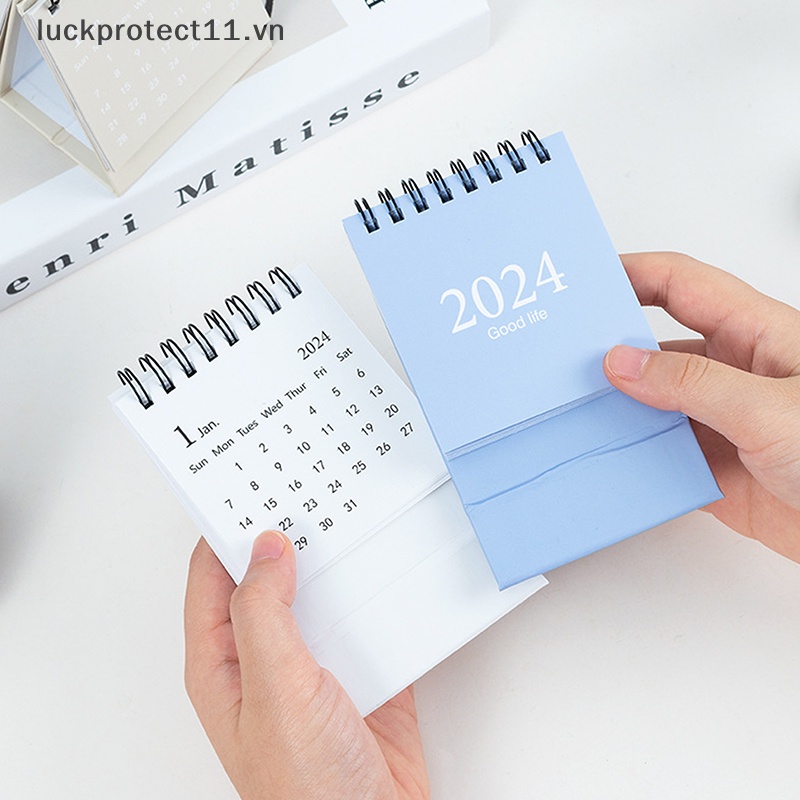 # Cny Lịch Để Bàn mini # 2023 / 2024 Mới Lạ Và Đơn Giản Để Bàn Trang Trí Văn Phòng / Trường Học