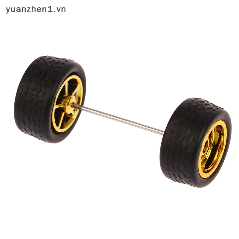 1 Bộ Bánh Xe Hơi 10.8 / 12.8mm 1 / 64 Bằng Hợp Kim Chất Lượng Cao vn