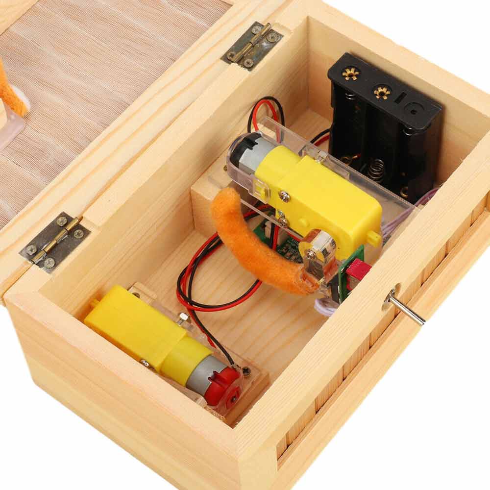 Wooden Useless Box Leave Me Alone Box Most Useless Machine