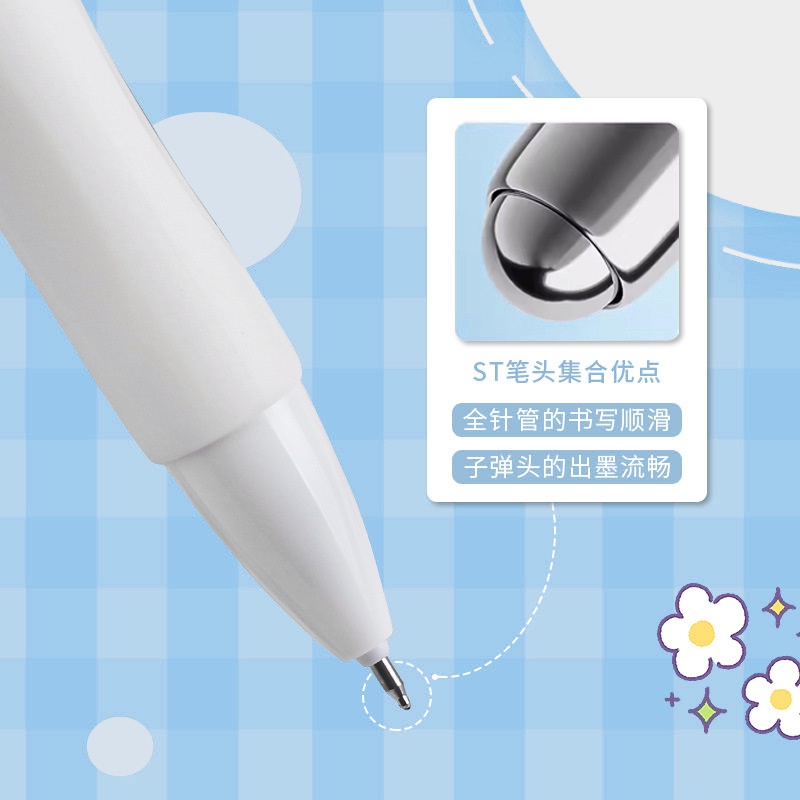 Sanrio Bút Mực gel Họa Tiết Hoạt Hình Dễ Thương Cho Học Sinh