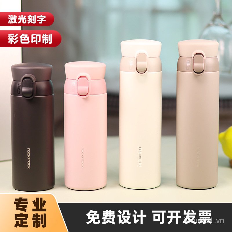Lock & lock Bình Nước Giữ Nhiệt Bằng Thép Không Gỉ 316 450ml lhc3240