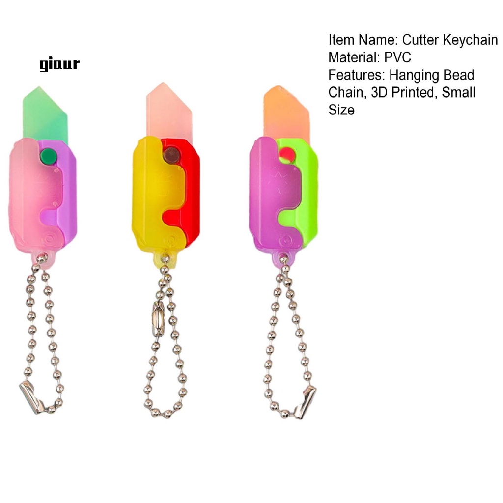 Móc Khóa Hình Cắt Cà Rốt 3d mini Dễ Thương