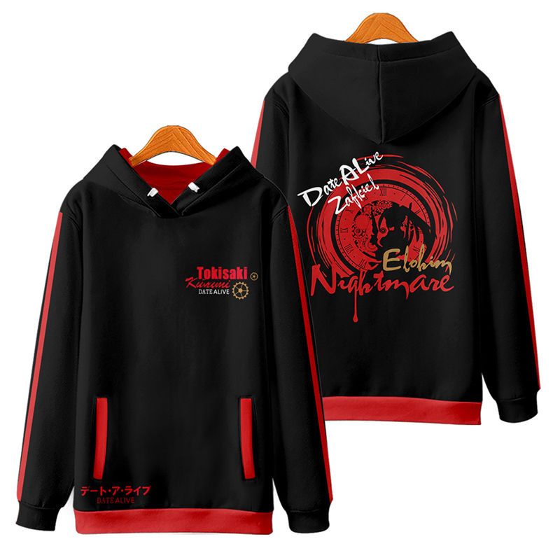 Áo Khoác hoodie Có Khóa Kéo Hóa Trang Nhân Vật Anime date a live