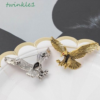 Twinkle Ghim Cài Áo Vest Bằng Hợp Kim Đính Đá Phong Cách niche Tinh Tế Cho Nam