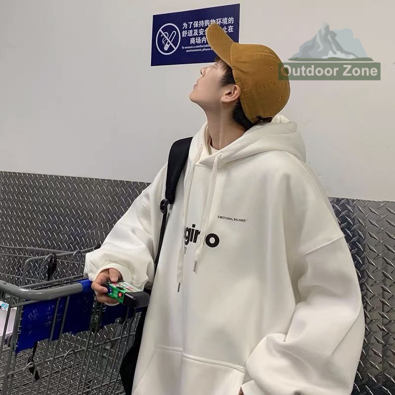 Áo hoodie Dáng Rộng Thời Trang Xuân Thu Cá Tính Cho Nam