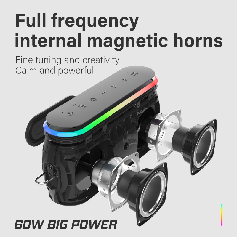 Loa bluetooth Không Dây 60w x8iii 60w x8iii Rảnh Tay Tiện Dụng