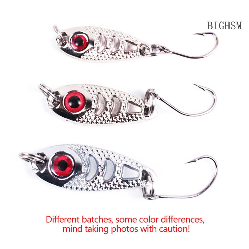 Bighsm Mồi Câu Cá Giả Có Thể Tái Sử Dụng Màu Dạ Quang skk