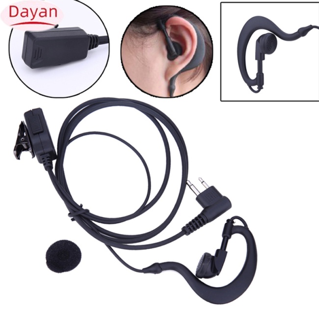Tai Nghe Bộ Đàm 2 Chấu + mic Chuyên Dụng Cho motorola radios gp88 gp300 walkie