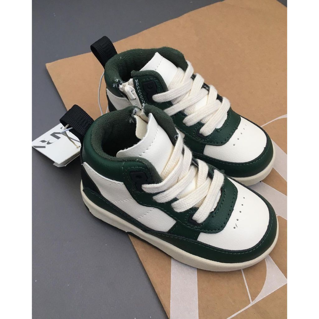 Giầy bé trai ZARA SPAIN giầy cổ cao chính hãng Size 23  24