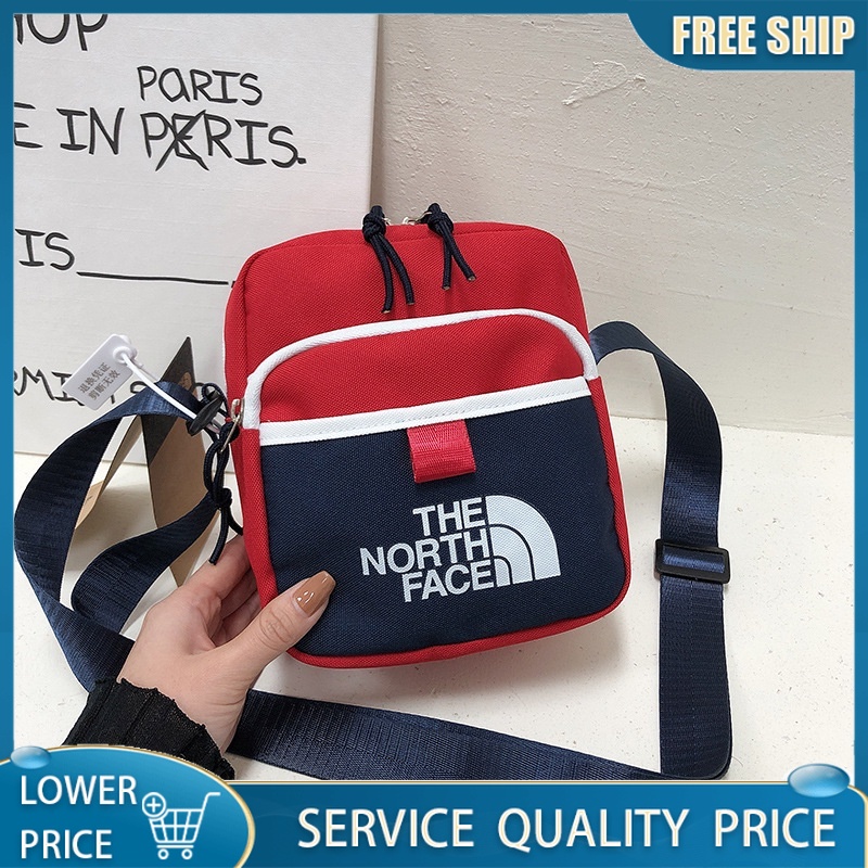 Túi Xách Đeo Vai The North Face Mini Vải Canvas Thời Trang Dành Cho Nam Nữ