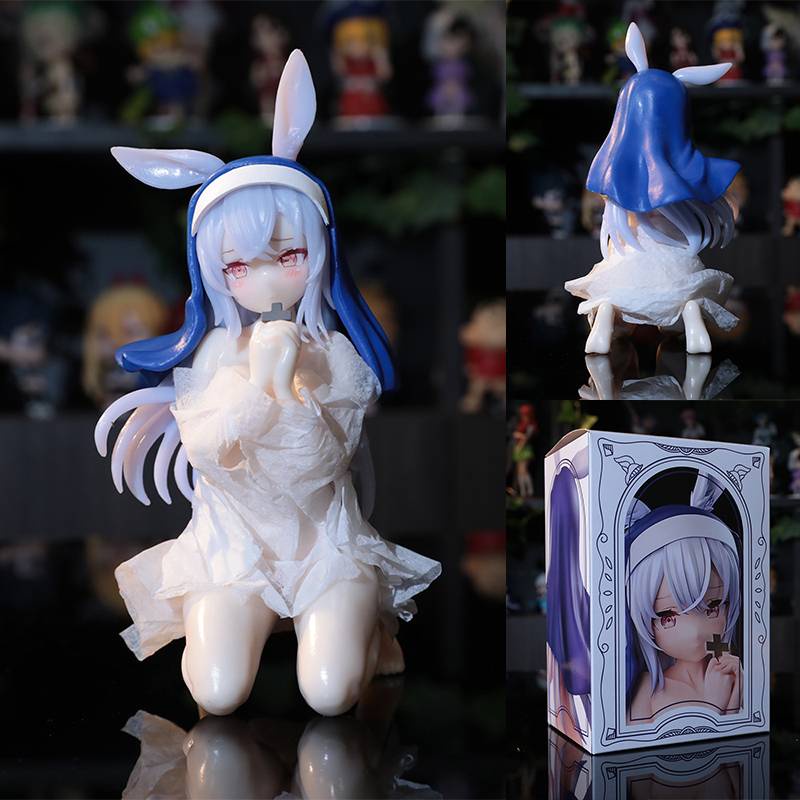 Mô Hình Cô Gái anime carnal girl q Hành Động nun Với Tai Thỏ Làm Quà Tặng Cho Bé unisx