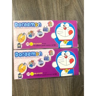 1 hộp 20 bút mực tím gel 012 doremon dành cho học sinh cấp 1 _happyshop