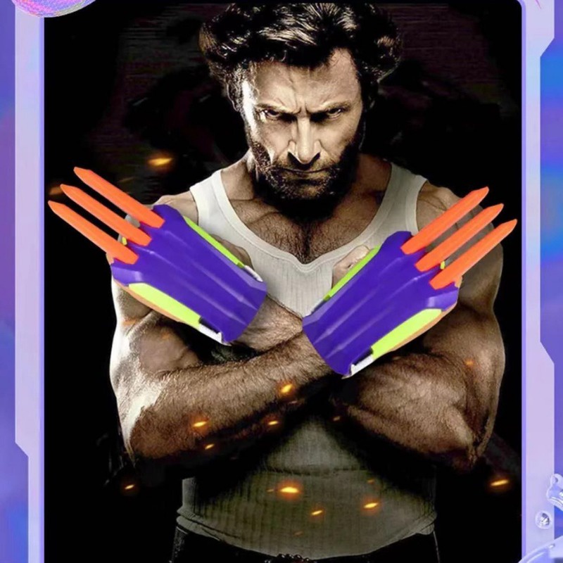 Cà Rốt Đồ Chơi Giải Nén Hình Móng Vuốt wolverine Có Thể Thu Gọn Làm Quà Tặng Hóa Trang Cho Bé Trai Bé Gái x-men