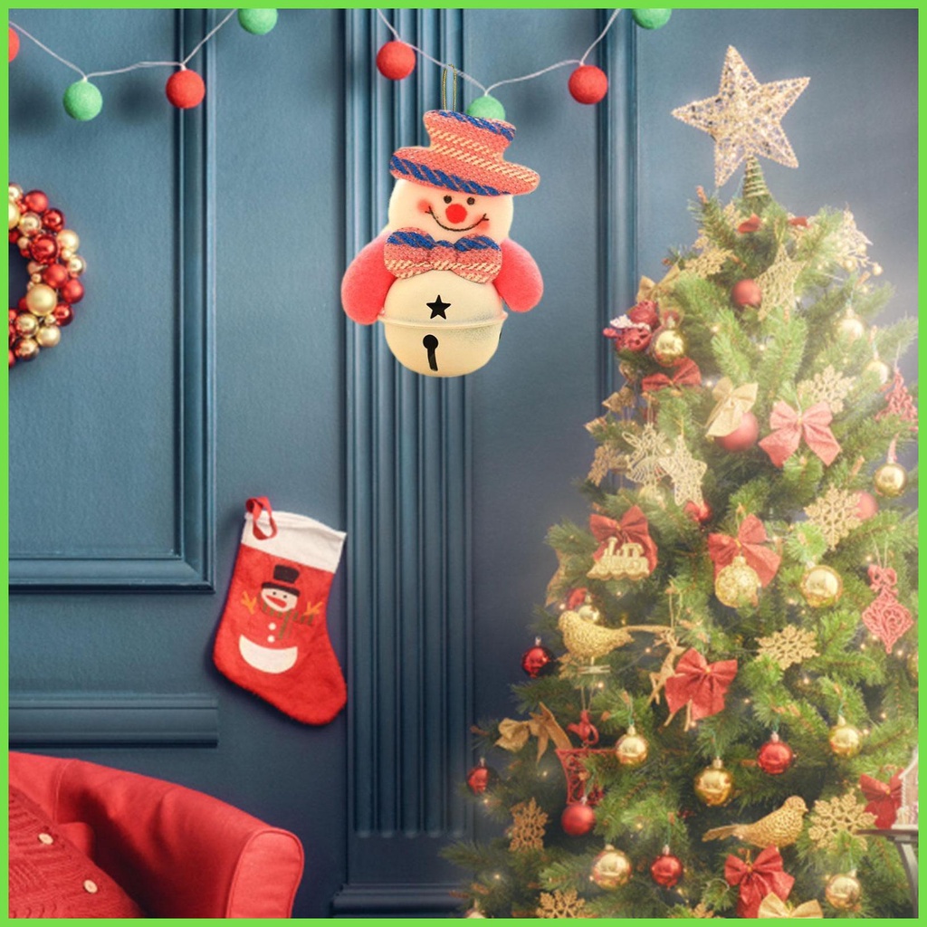 Chuông Giáng Sinh jingle Màu Đỏ Được Làm Từ Công Nhân Tốt, Dùng Làm Chuông Giáng Sinh smbvn smbvn