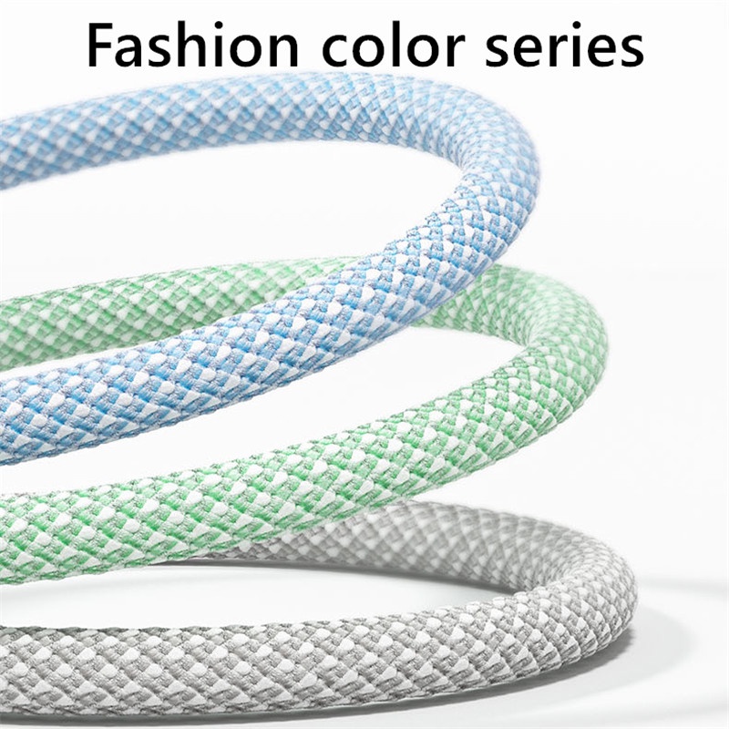 Dây Cáp Sạc Nhanh 66w Màu macaron Cho iphone Type C