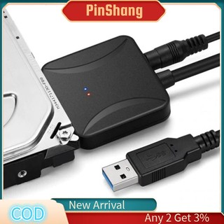 Pinshang cáp chuyển đổi usb 3.0 sang 2.5 "3.5" sata iii hdd ssd