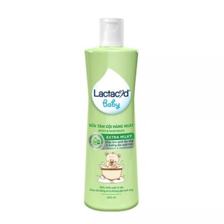Sữa Tắm Gội Toàn Thân Cho Bé Lactacyd baby extra milky 250ml