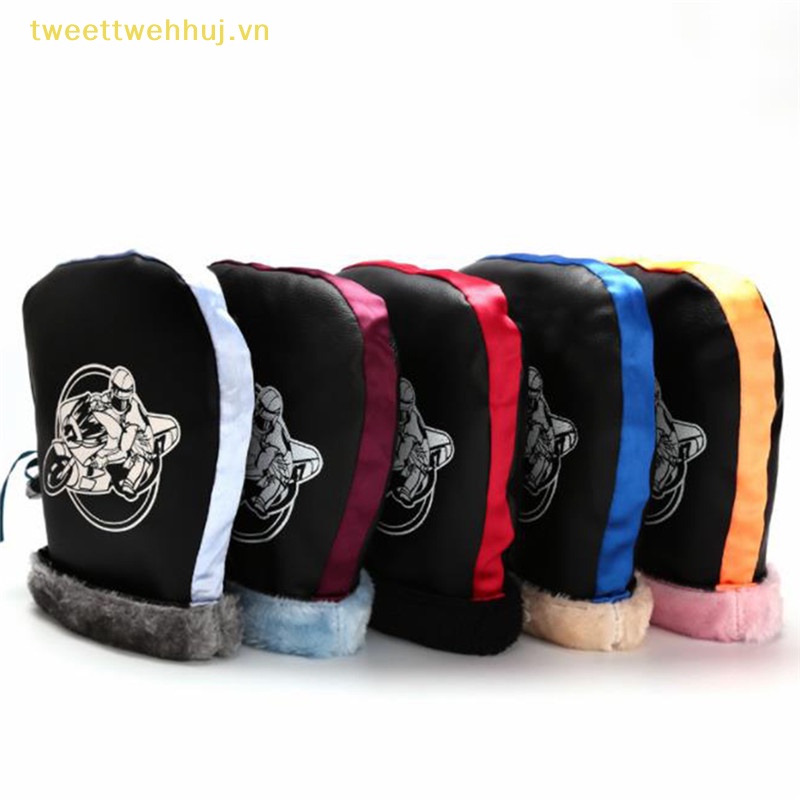 Tweehuj Găng Tay Lái Xe Máy Giữ Ấm Mùa Đông Chống Thấm Nước unisex vn
