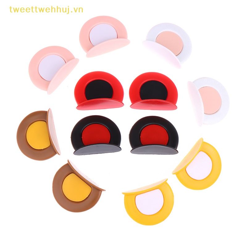 1 Cặp Miếng Dán Trang Trí Mũ Bảo Hiểm Hình Tai Gấu Đáng Yêu vn