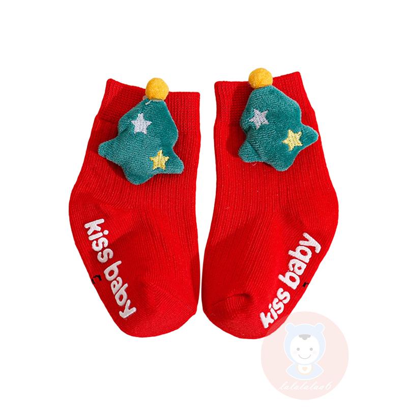 Laa6-giày Giáng Sinh Ấm Áp Dễ Thương Với Đồ Kẹp