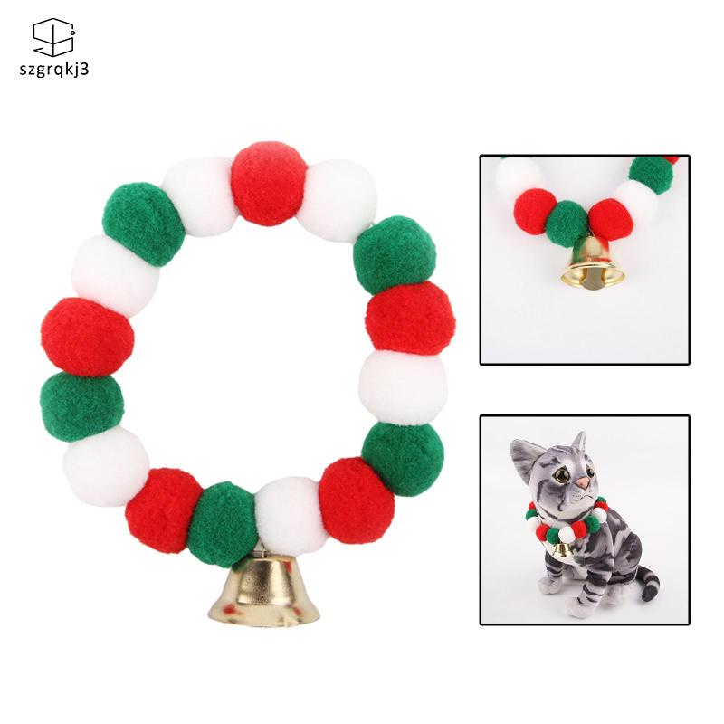Vòng Cổ Thú Cưng Gắn Chuông Giáng Sinh / Năm Mới Thoải Mái