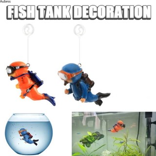 Hồ cá trang trí bể cá trang trí bể cá phụ kiện hồ cá trang trí cá betta thợ lặn aubessds