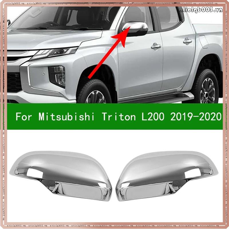 Cặp Viền Mạ Crom Gắn Kính Chiếu Hậu Cho mitsubishi triton l200 2019-20