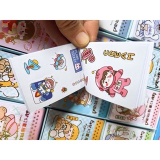 Quyển sticker dán các hình sổ mini hình chipi tổng kho đồ chơi trẻ em