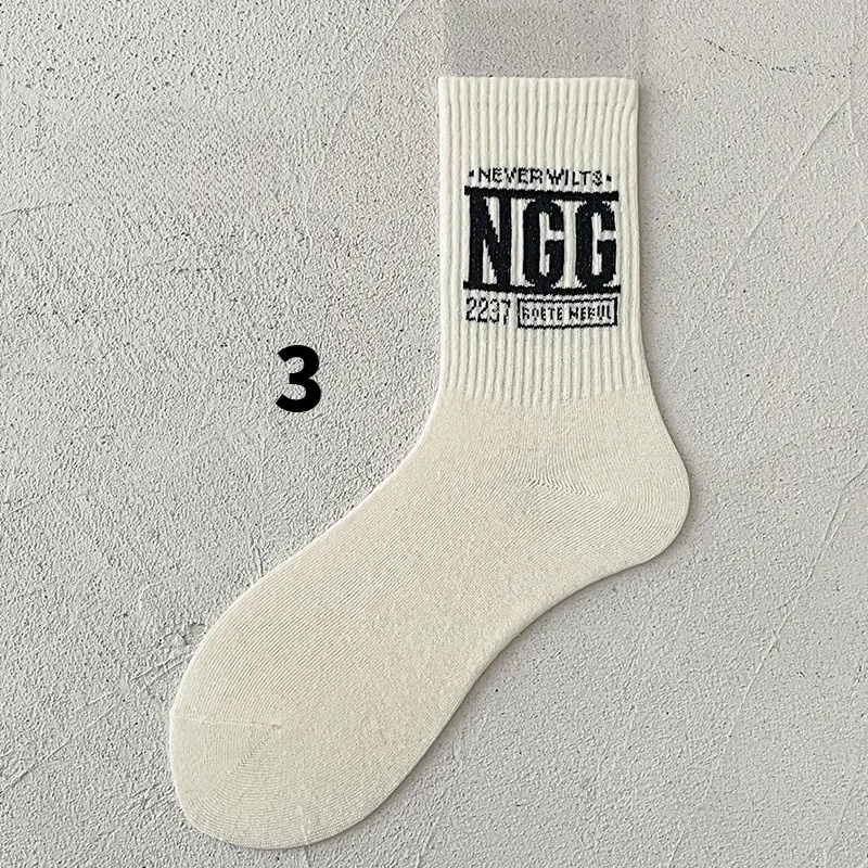Vớ Thể Thao cotton Nguyên Chất Thấm Hút Mồ Hôi Thoáng Khí Thời Trang Mùa Thu Cho Nam