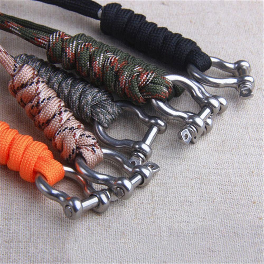 Kenton Móc Chìa Khóa Dây Dù Bện Thủ Công Chống Thất Lạc Tiện Dụng