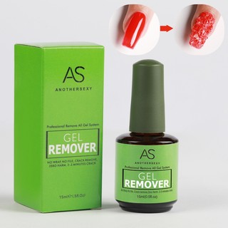 Nước tháo phá sơn gel as cao cấp | chai chức năng gel remover