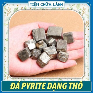 Đá vàng găm phong thủy - đá pyrite dùng trang trí nhà cửa, cải thiện phong thủy