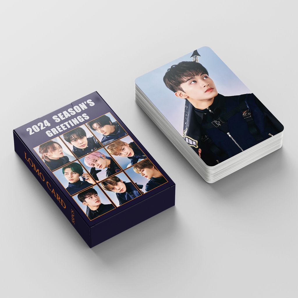 NCT127 2024 Season's Greetings Photocard Lomo Card Postcard 55pcs/box