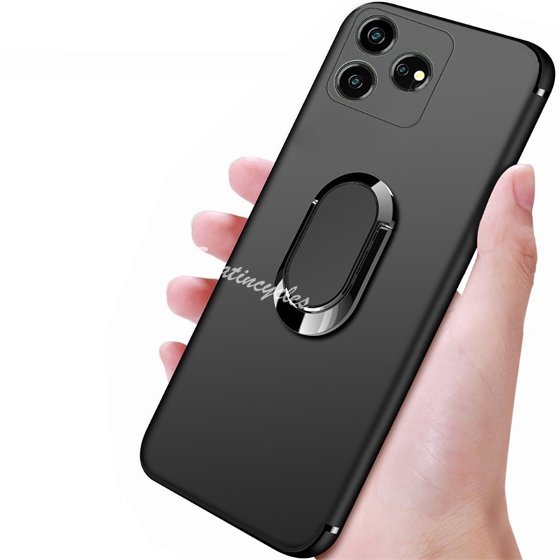 Bao Da Điện Thoại Có Nhẫn Xỏ Ngón Tay Cho zte blade v50s / v50 smart / zte blade v50 design zte 8050