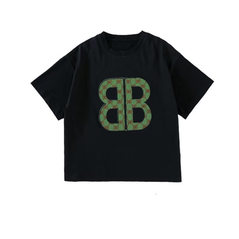 Áo Thun Mùa Hè Tay Cộc Dáng Rộng In Họa Tiết Hợp Thời Trang Cho Bé Trai