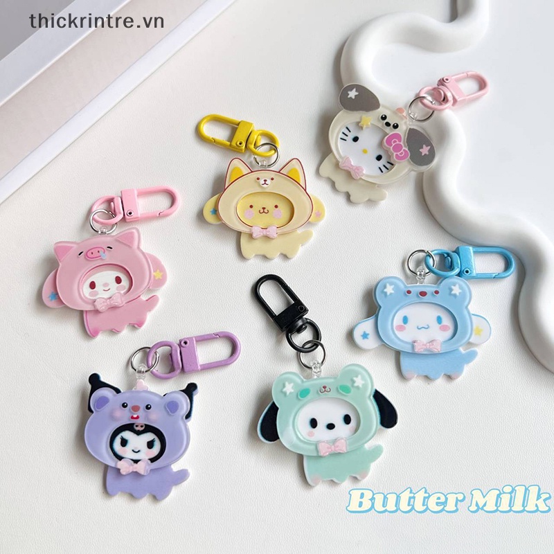 Th kawaii sanrio Móc Khóa Hoạt Hình kuromi my melody cinnamoroll Dễ Thương Trang Trí Túi Quà Tặng Cặp Đôi vn