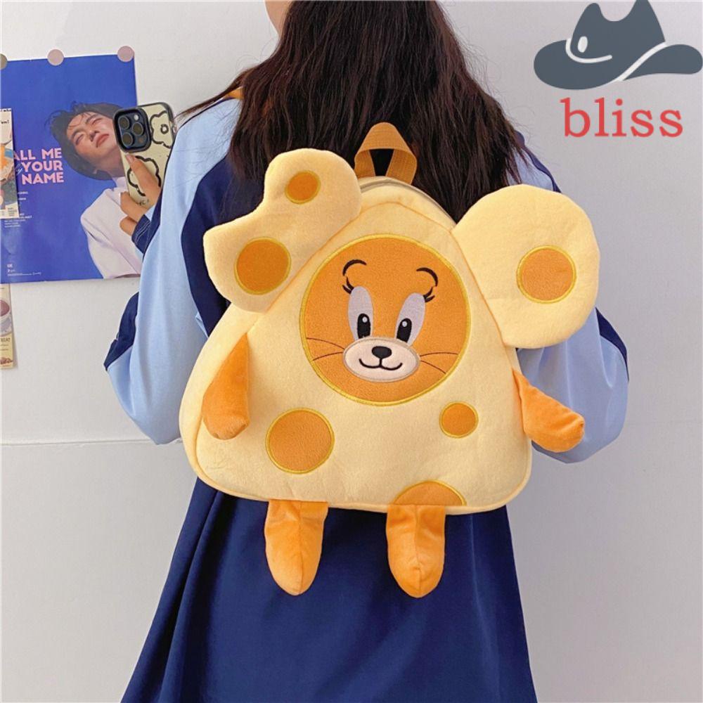 Bliss Búp Bê Nhồi Bông Mềm Mại Hình tom Và jerry Hoạt Hình Cho Học Sinh