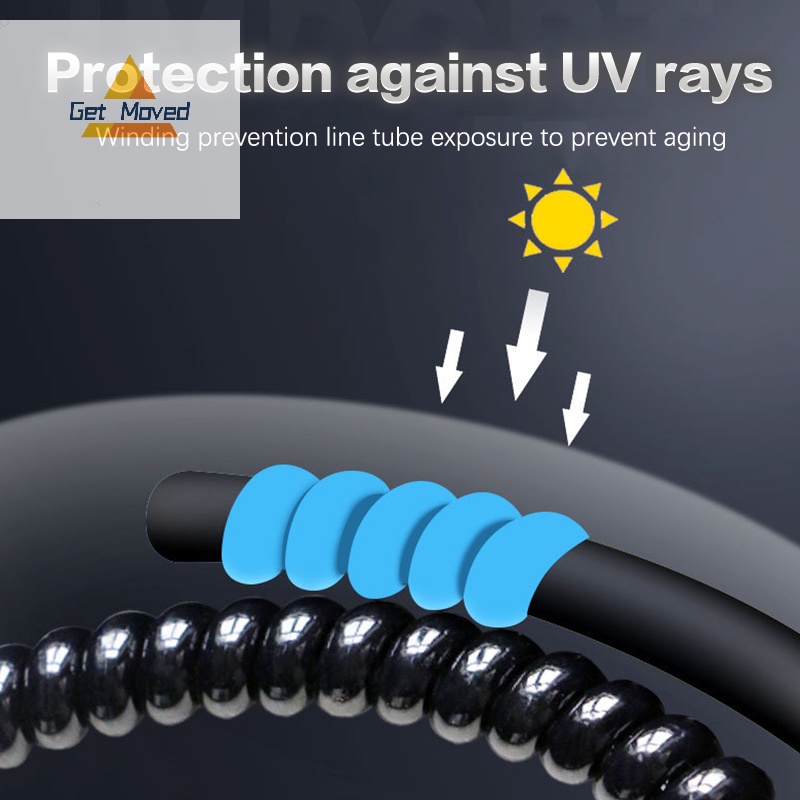 Dây Cáp Xoắn Ốc Co Giãn 90cm Bảo Vệ Dây Phanh Điện Tử Cho ninebot m365 Mới